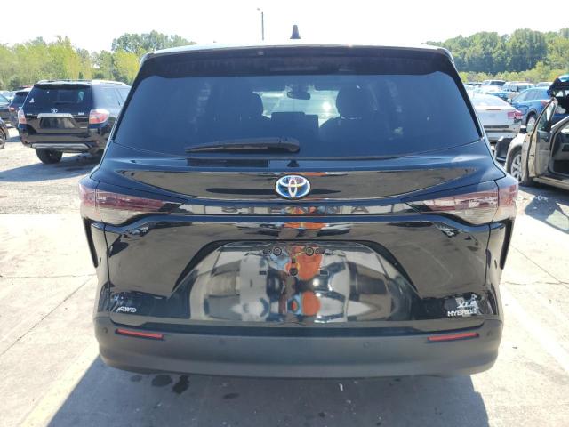 5TDYSKFC2PS083903 - 2023 TOYOTA SIENNA XLE BLACK photo 6