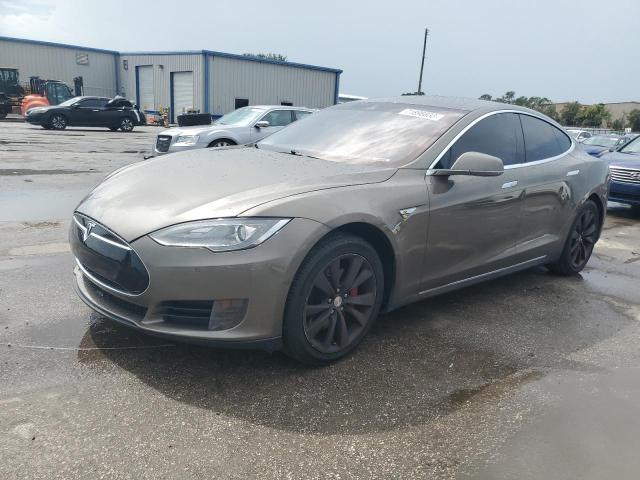 5YJSA1E15FF114275 - 2015 TESLA MODEL S Թուխ լուսանկար 1