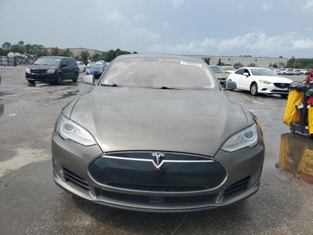 5YJSA1E15FF114275 - 2015 TESLA MODEL S Թուխ լուսանկար 5