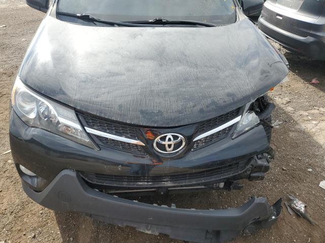 2T3BFREV3FW285975 - 2015 TOYOTA RAV4 LE BLACK photo 12