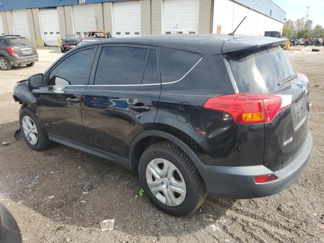 2T3BFREV3FW285975 - 2015 TOYOTA RAV4 LE BLACK photo 2