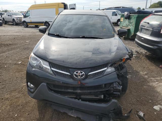 2T3BFREV3FW285975 - 2015 TOYOTA RAV4 LE BLACK photo 5