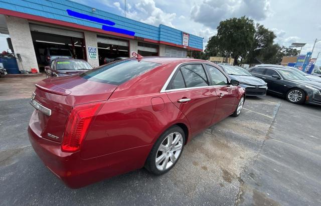 1G6AY5SXXE0157954 - 2014 CADILLAC CTS PERFORMANCE COLLECTION Красный фото 4