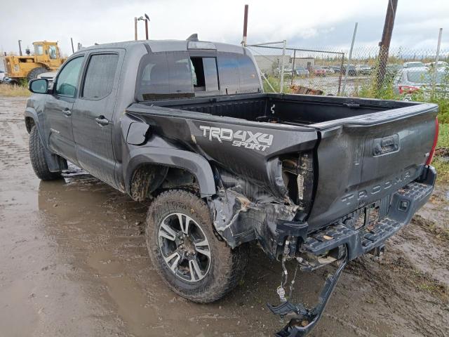 3TMCZ5AN8KM251794 - 2019 TOYOTA TACOMA DOUBLE CAB Сірий фото 2