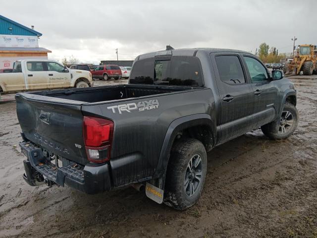 3TMCZ5AN8KM251794 - 2019 TOYOTA TACOMA DOUBLE CAB Сірий фото 3
