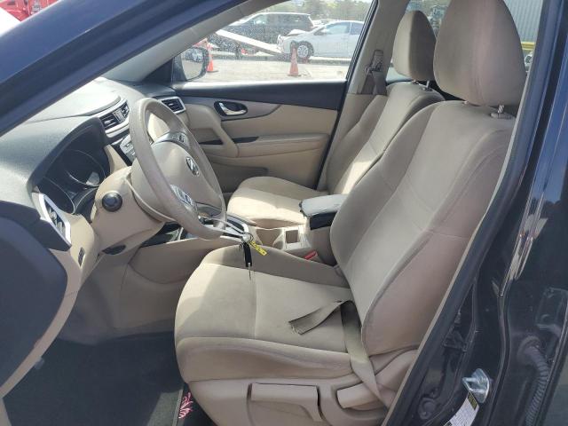 KNMAT2MT7FP528890 - 2015 NISSAN ROGUE S BLACK photo 7