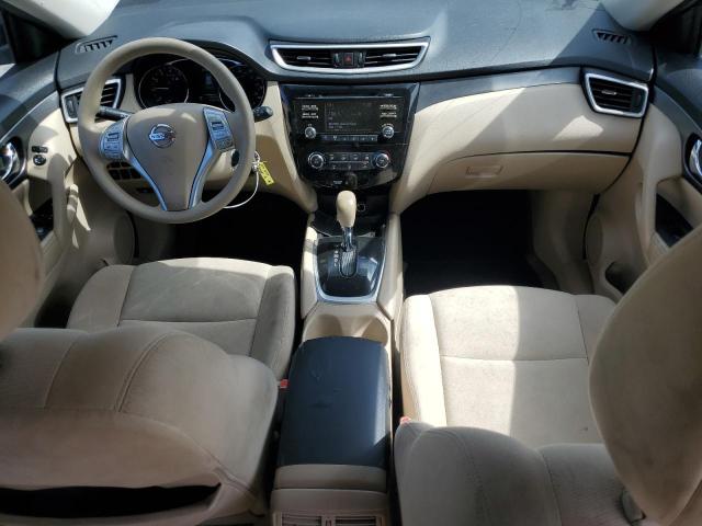 KNMAT2MT7FP528890 - 2015 NISSAN ROGUE S BLACK photo 8