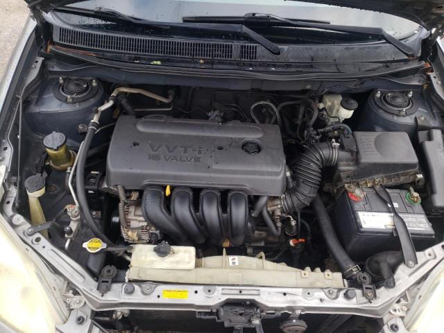 2T1KR32E26C598082 - 2006 TOYOTA COROLLA MA XR GRAY photo 11