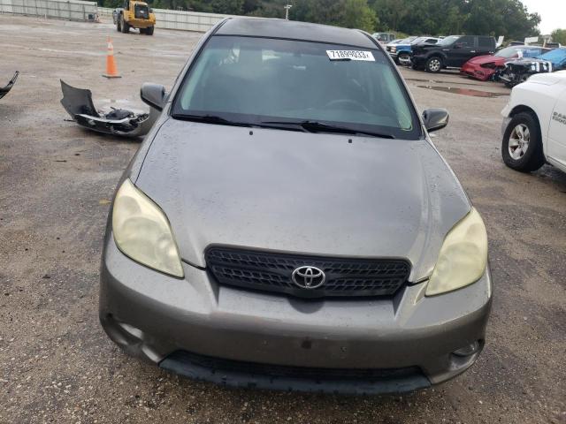 2T1KR32E26C598082 - 2006 TOYOTA COROLLA MA XR GRAY photo 5