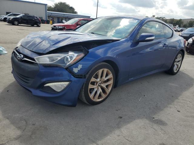 KMHHT6KJ8FU126025 - 2015 HYUNDAI GENESIS CO 3.8L BLUE photo 1