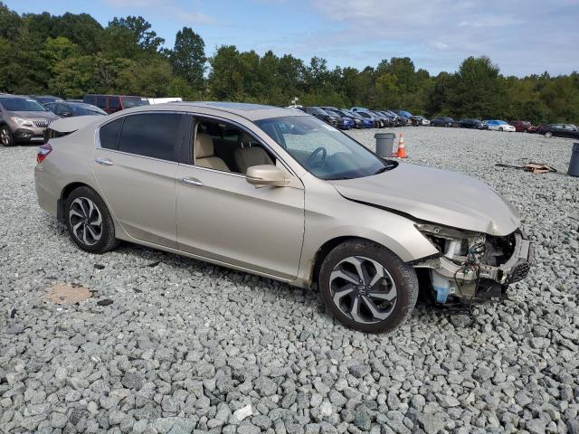 1HGCR2F95HA187439 - 2017 HONDA ACCORD EXL TAN photo 4