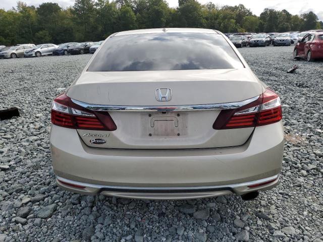 1HGCR2F95HA187439 - 2017 HONDA ACCORD EXL TAN photo 6