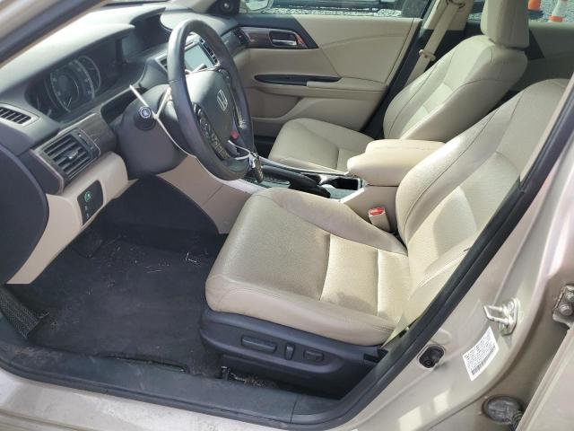 1HGCR2F95HA187439 - 2017 HONDA ACCORD EXL TAN photo 7