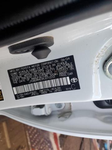 JTDBDMHE0RJ010233 - 2024 TOYOTA COROLLA LE WHITE photo 12