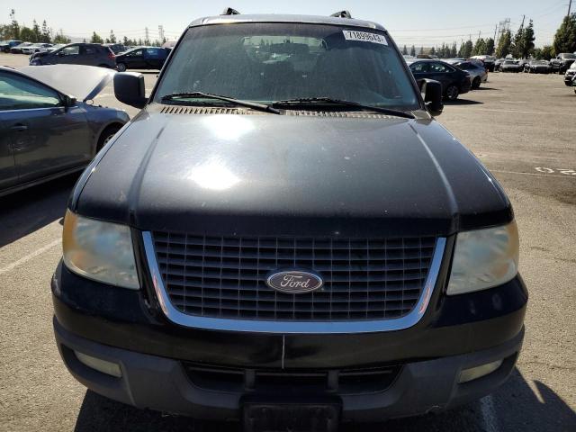 1FMPU15535LA50258 - 2005 FORD EXPEDITION XLT BLACK photo 5