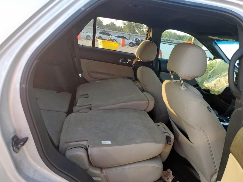 1FM5K7B86EGA32215 - 2014 FORD EXPLORER SILVER photo 11