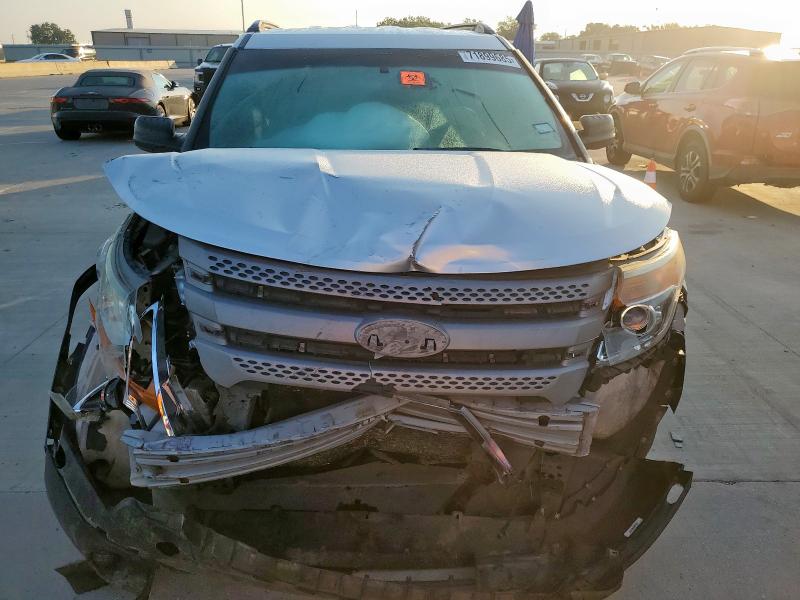 1FM5K7B86EGA32215 - 2014 FORD EXPLORER SILVER photo 5