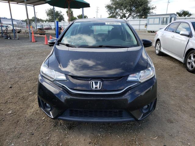 3HGGK5H8XFM703726 - 2015 HONDA FIT EX BLACK photo 5