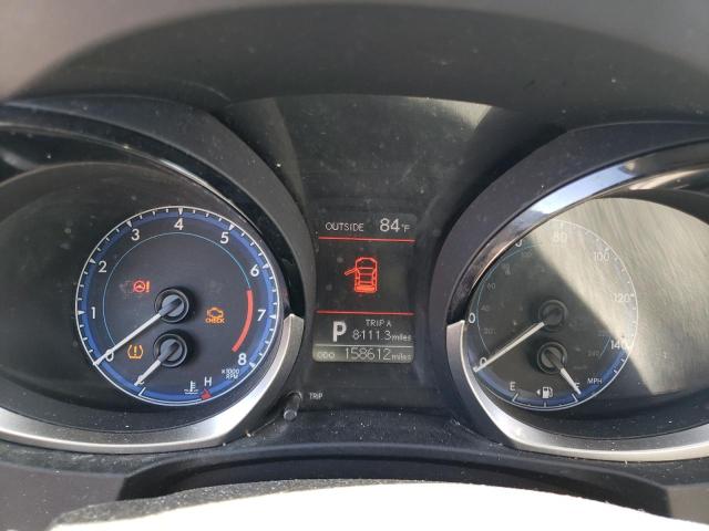 2T1BURHE0FC376424 - 2015 TOYOTA COROLLA L SILVER photo 9