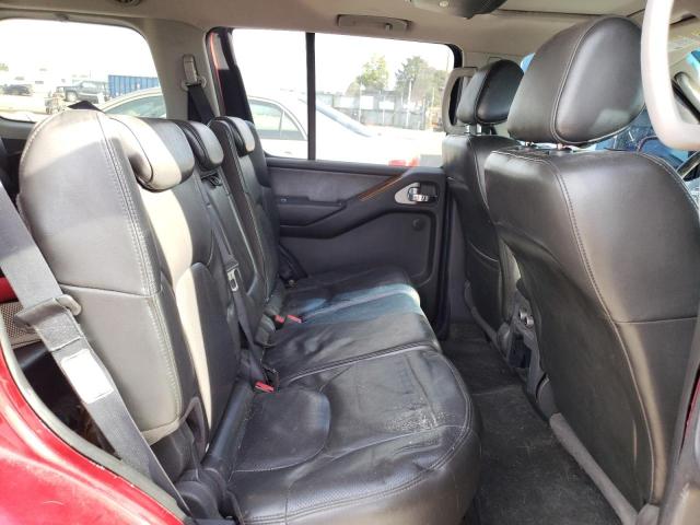 5N1AR18W55C781253 - 2005 NISSAN PATHFINDER LE 红色 照片 11