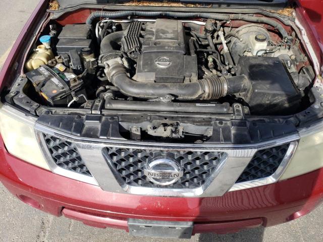 5N1AR18W55C781253 - 2005 NISSAN PATHFINDER LE 红色 照片 12