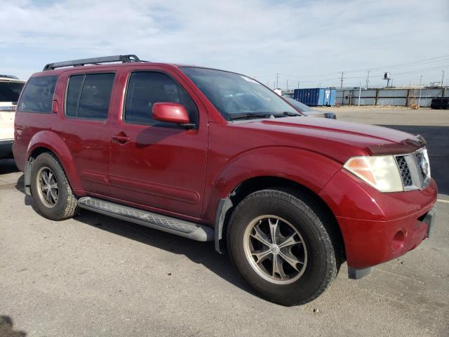 5N1AR18W55C781253 - 2005 NISSAN PATHFINDER LE 红色 照片 4