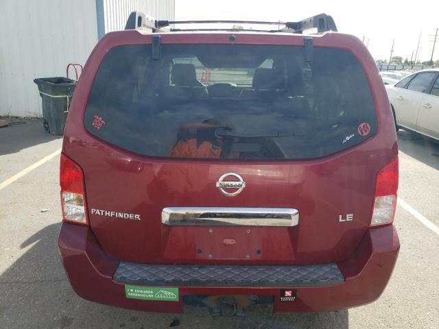 5N1AR18W55C781253 - 2005 NISSAN PATHFINDER LE 红色 照片 6