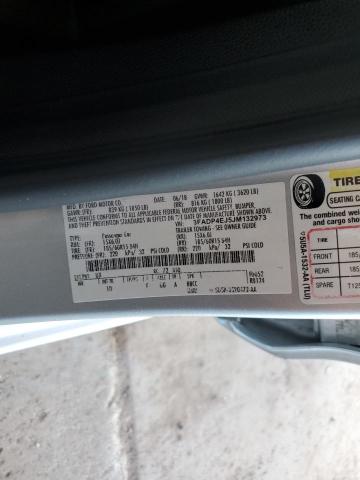 3FADP4EJ5JM132973 - 2018 FORD FIESTA SE ვერცხლისფერი ფოტო 12