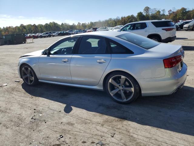 WAUHMAFC4EN102455 - 2014 AUDI A6 PRESTIGE SILVER photo 2