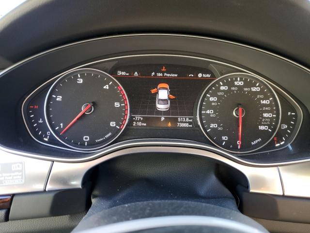 WAUHMAFC4EN102455 - 2014 AUDI A6 PRESTIGE SILVER photo 9