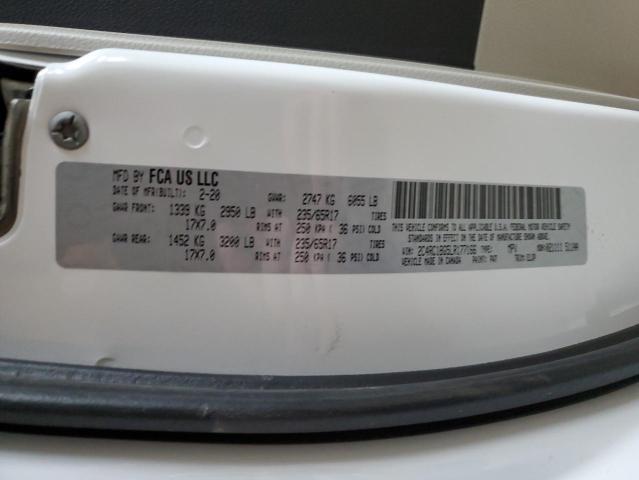 2C4RC1BG5LR177166 - 2020 CHRYSLER PACIFICA TOURING L WHITE photo 14