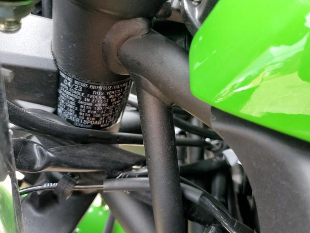 ML5EXER18PDAB1138 - 2023 KAWASAKI EX650 R GREEN photo 10