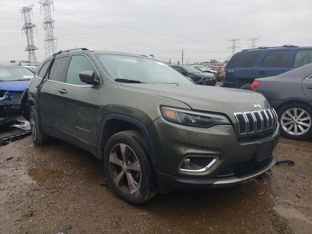 1C4PJMDX9KD440711 - 2019 JEEP CHEROKEE LIMITED GREEN photo 4