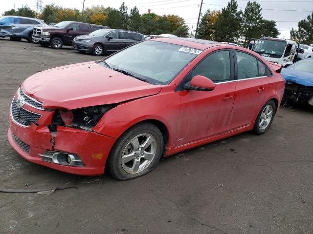 1G1PL5SC4C7190223 - 2012 CHEVROLET CRUZE LT RED photo 1