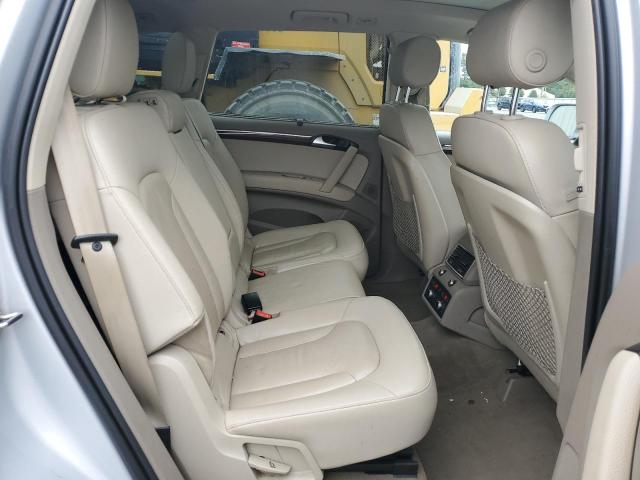 WA1LGAFE6DD007464 - 2013 AUDI Q7 PREMIUM PLUS Silber Foto 10