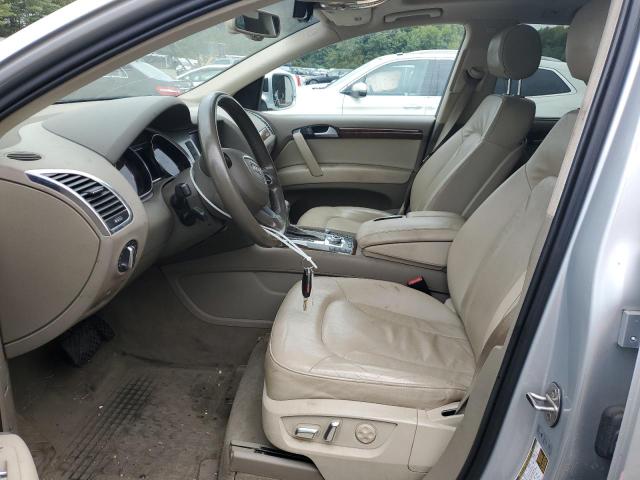 WA1LGAFE6DD007464 - 2013 AUDI Q7 PREMIUM PLUS Silber Foto 7