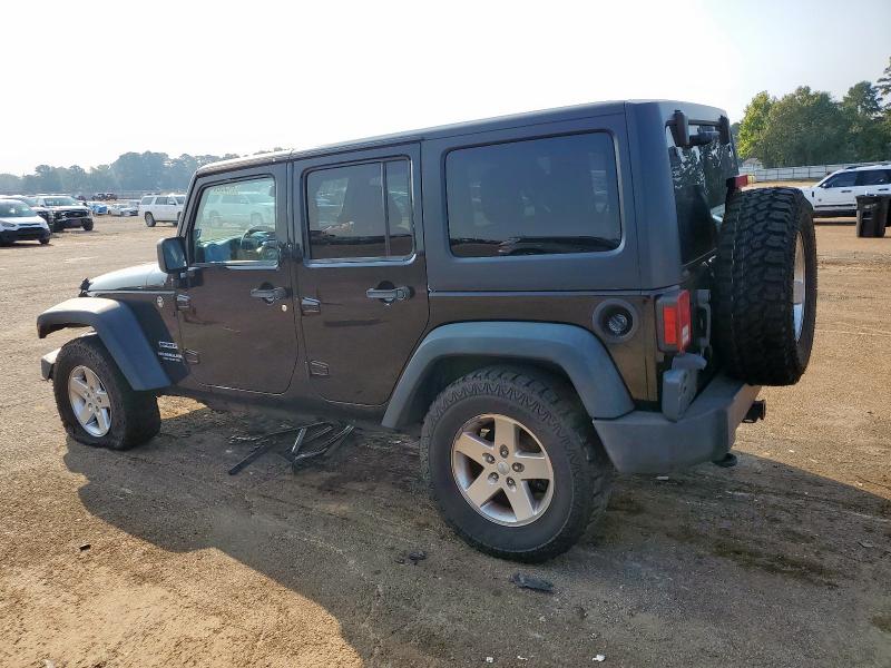 1C4HJWDG4DL547030 - 2013 JEEP WRANGLER U SPORT Siyah fotoğraf 2