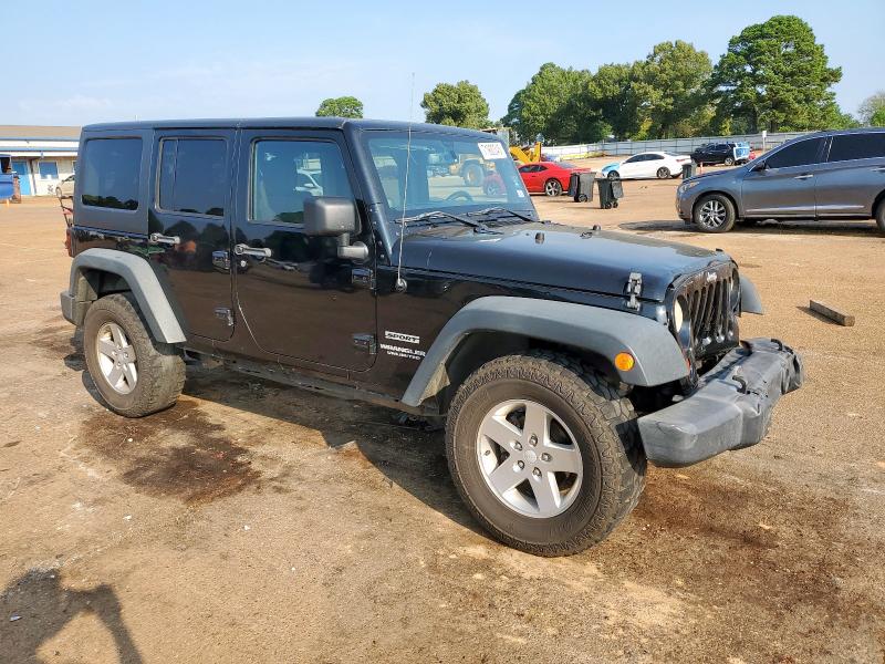 1C4HJWDG4DL547030 - 2013 JEEP WRANGLER U SPORT Siyah fotoğraf 4