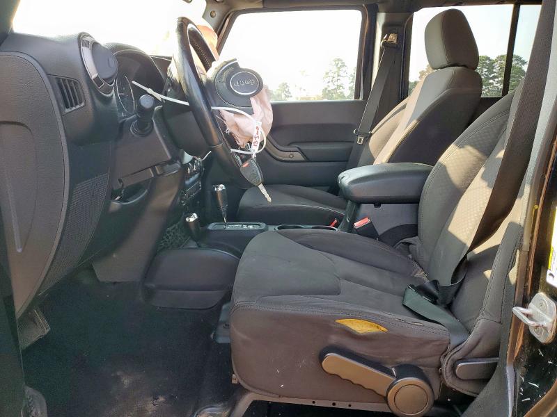 1C4HJWDG4DL547030 - 2013 JEEP WRANGLER U SPORT Siyah fotoğraf 7