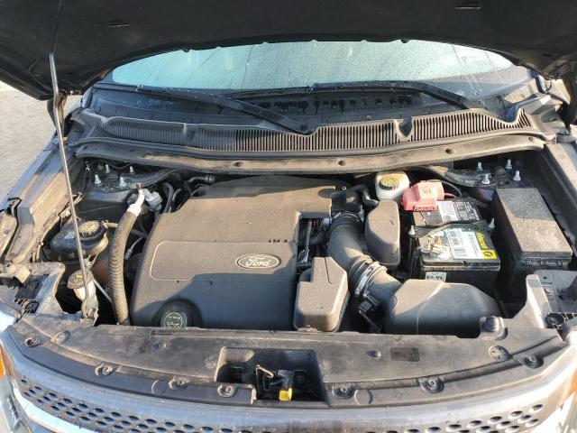 1FM5K8F87FGB00670 - 2015 FORD EXPLORER LIMITED ნაცრისფერი ფოტო 12