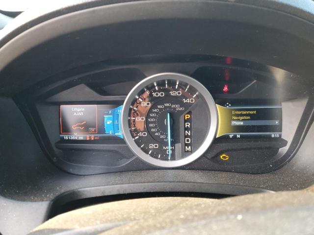 1FM5K8F87FGB00670 - 2015 FORD EXPLORER LIMITED ნაცრისფერი ფოტო 9