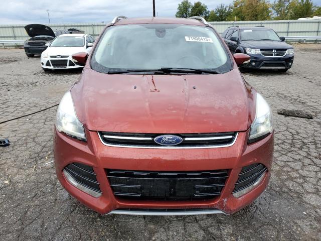 1FMCU0JX5EUC19819 - 2014 FORD ESCAPE TITANIUM RED photo 5