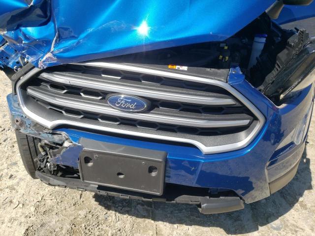 MAJ3S2GE5KC297312 - 2019 FORD ECOSPORT SE أزرق صورة 12