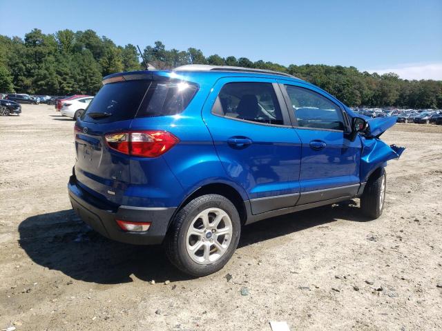 MAJ3S2GE5KC297312 - 2019 FORD ECOSPORT SE أزرق صورة 3