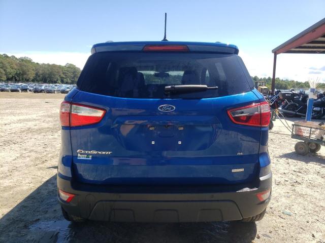 MAJ3S2GE5KC297312 - 2019 FORD ECOSPORT SE أزرق صورة 6