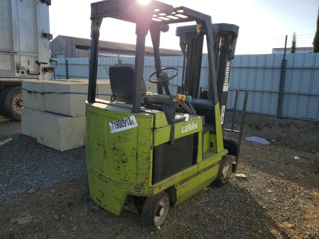 E13800266250FA - 1985 CLARK FORKLIFT FORKLIFT Жасыл фото 4