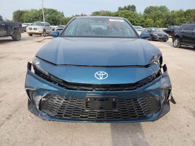 4T1DAACK5SU576496 - 2025 TOYOTA CAMRY XSE BLUE photo 5