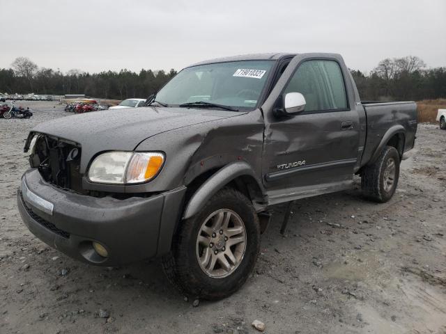 5TBRT34103S386674 - 2003 TOYOTA TUNDRA ACCESS CAB SR5 GRAY photo 1