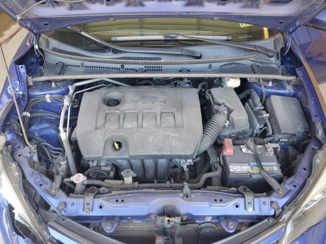 2T1BURHE4JC041708 - 2018 TOYOTA COROLLA L 蓝色 照片 11