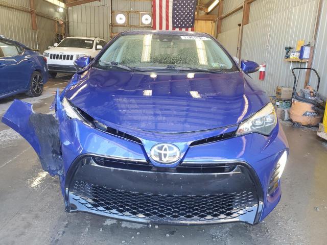 2T1BURHE4JC041708 - 2018 TOYOTA COROLLA L 蓝色 照片 5